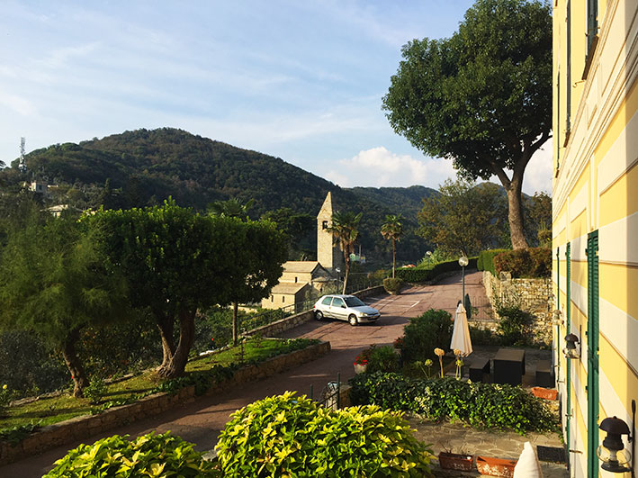 Camogli Ruta appartamento con vista mare e posto auto