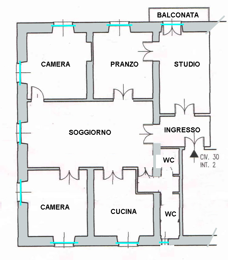 Elegante appartamento Camogli centro