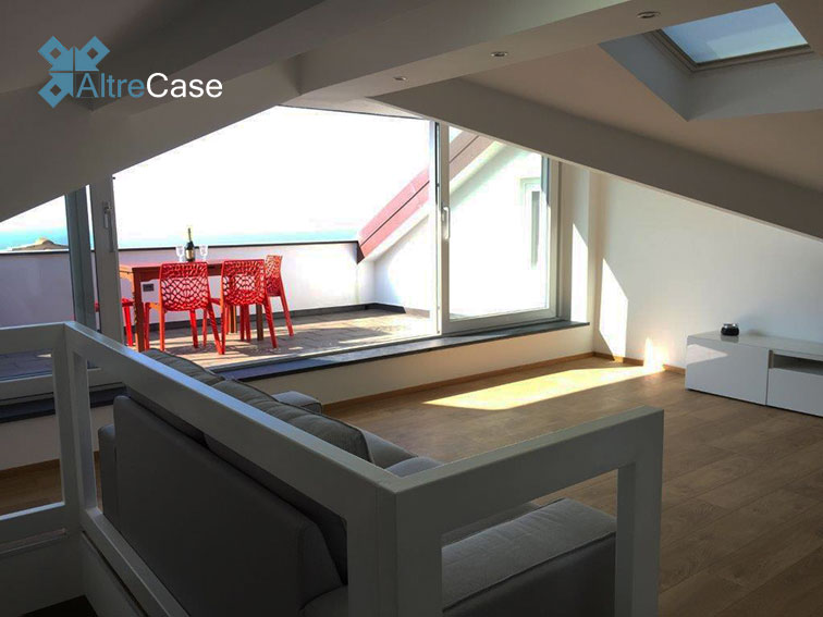 Camogli collina raffinato Attico con terrazza