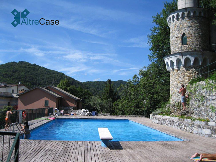 Camogli collina raffinato Attico con terrazza