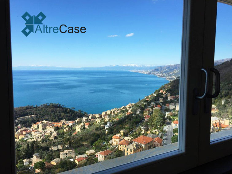 Camogli collina raffinato Attico con terrazza