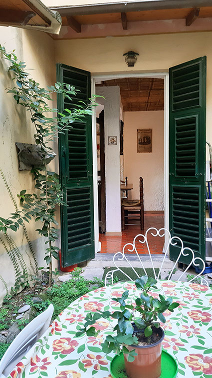 Camogli giardino sul lungomare