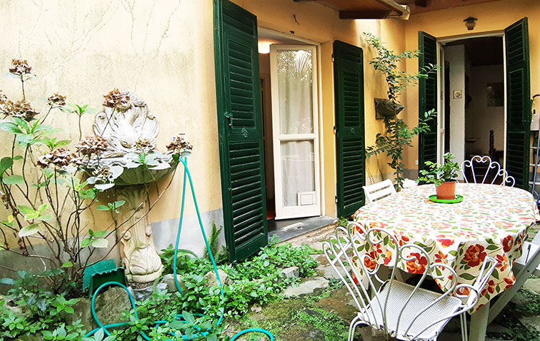 Camogli giardino sul lungomare
