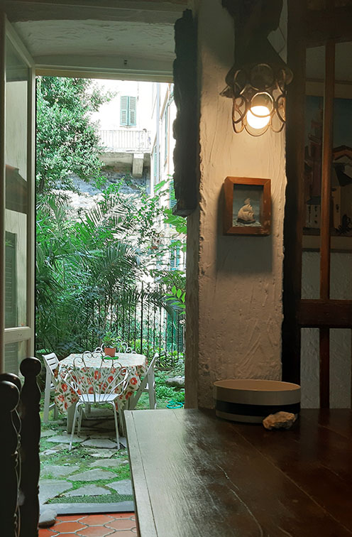 Camogli giardino sul lungomare