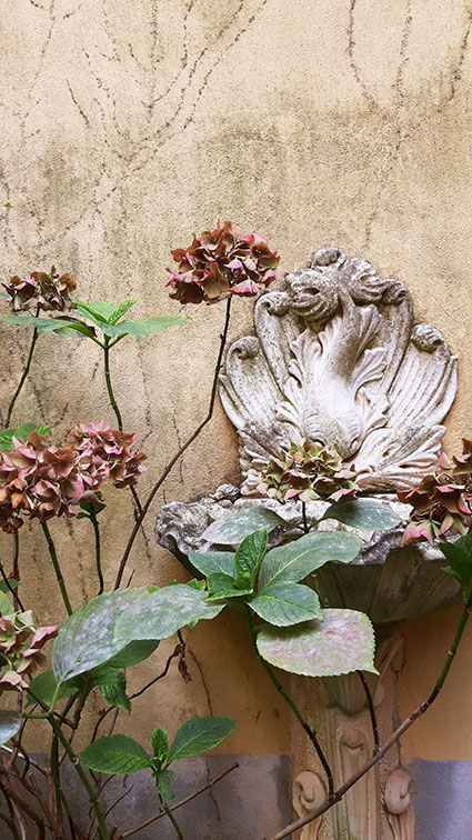 Camogli giardino sul lungomare