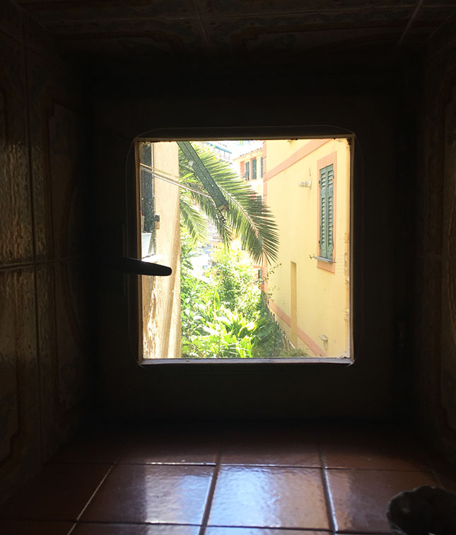 Camogli giardino sul lungomare