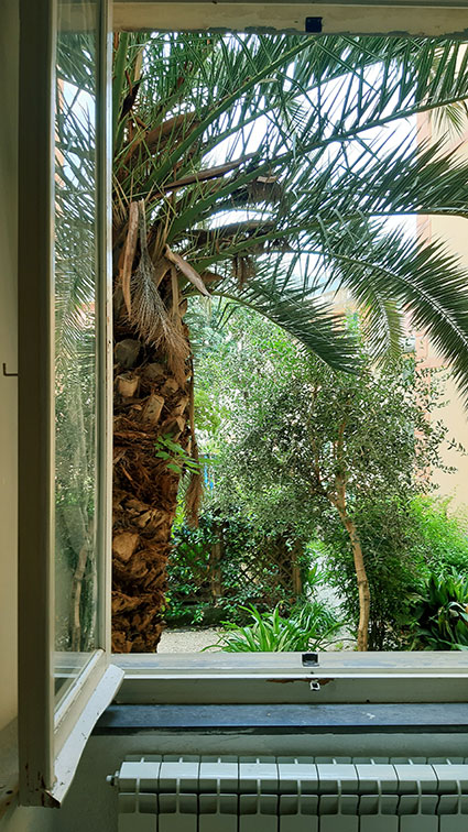 Camogli giardino sul lungomare