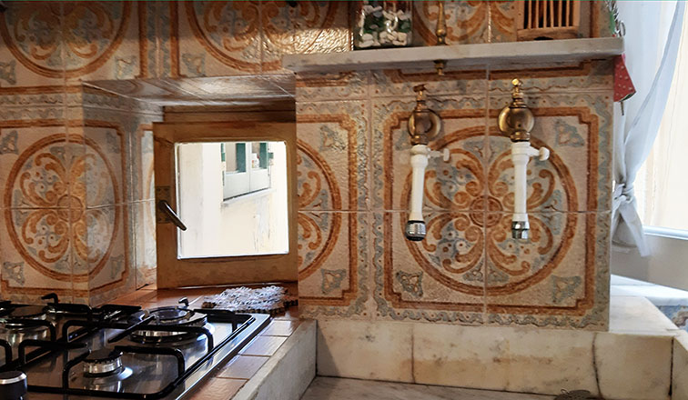 Camogli giardino sul lungomare