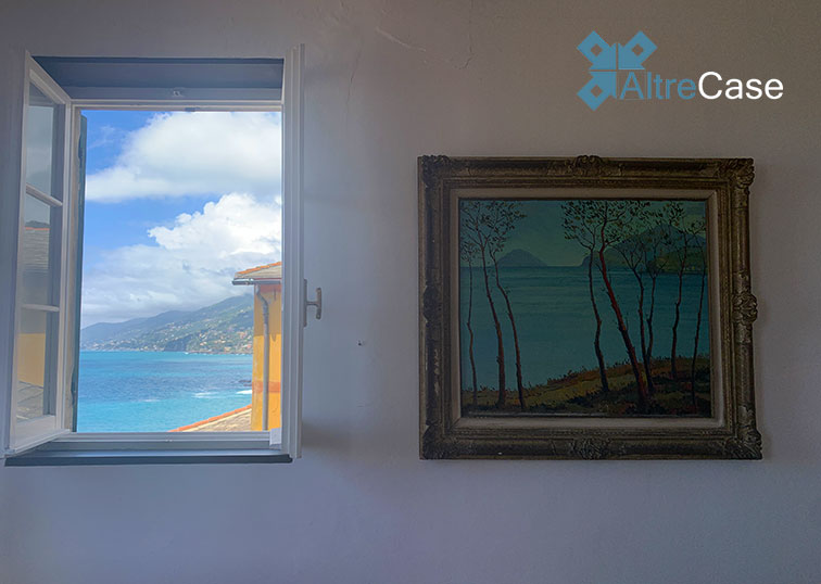 Sopra i tetti del centro storico medievale