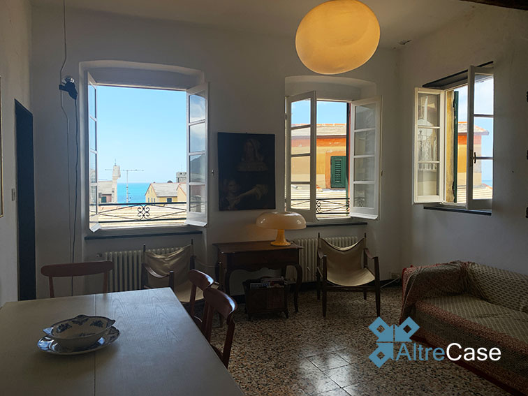 Sopra i tetti del centro storico medievale