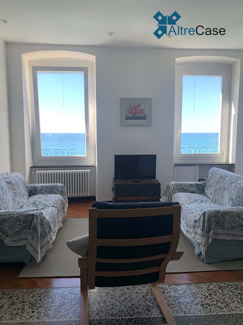 Camogli appartamento con spettacolare vista ed accesso al mare