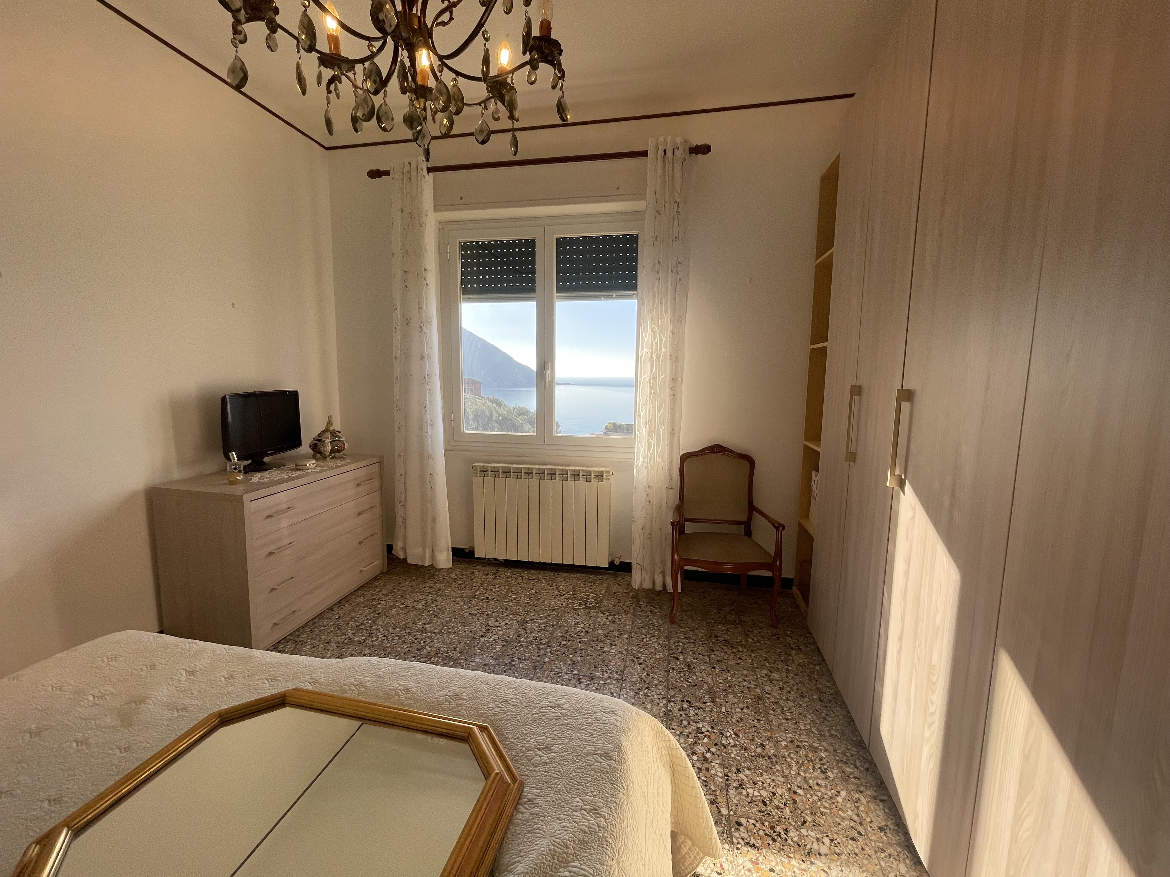 Camogli appartamento con giardino e vista da sogno sul mare