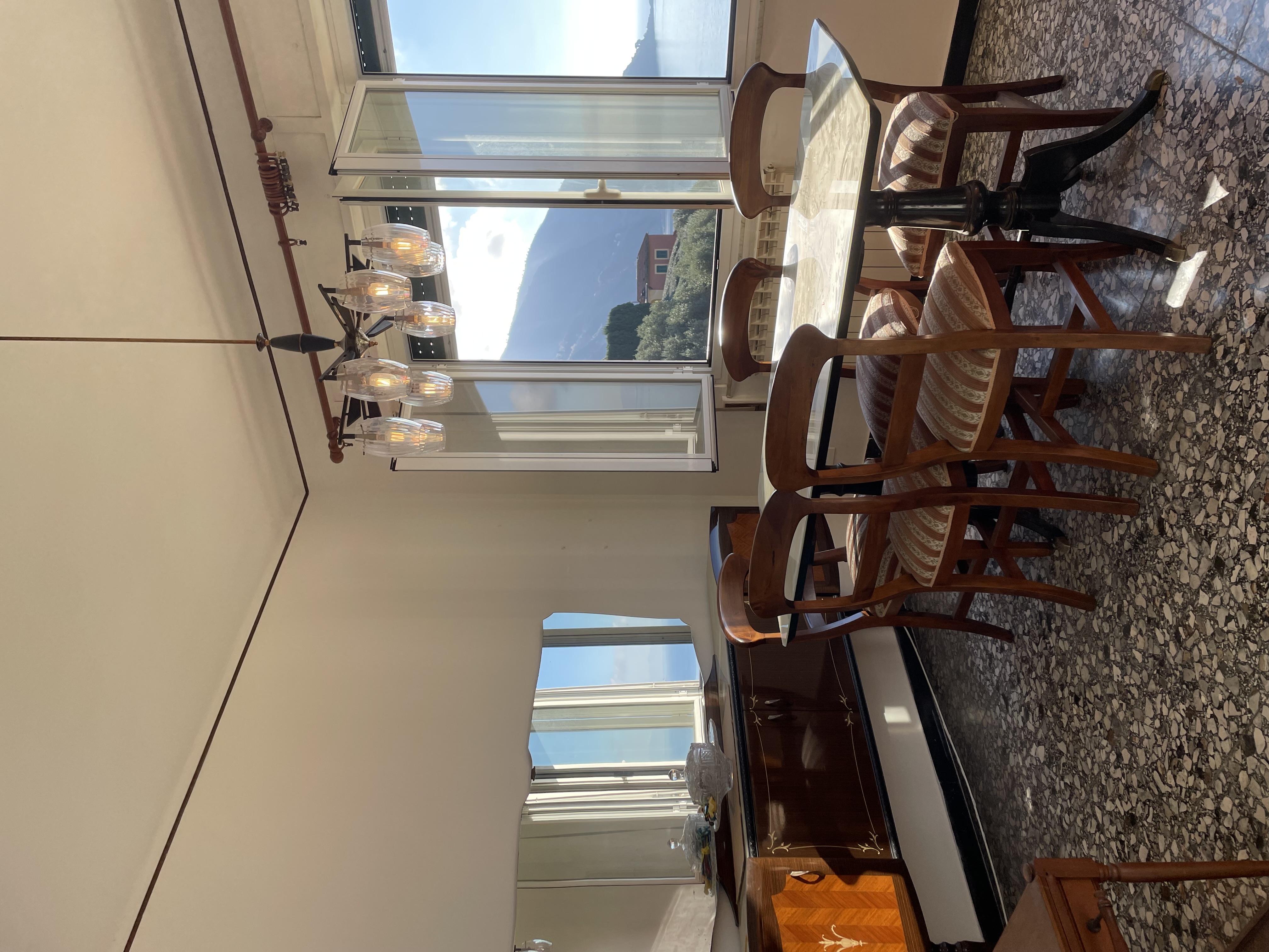 Camogli appartamento con giardino e vista da sogno sul mare