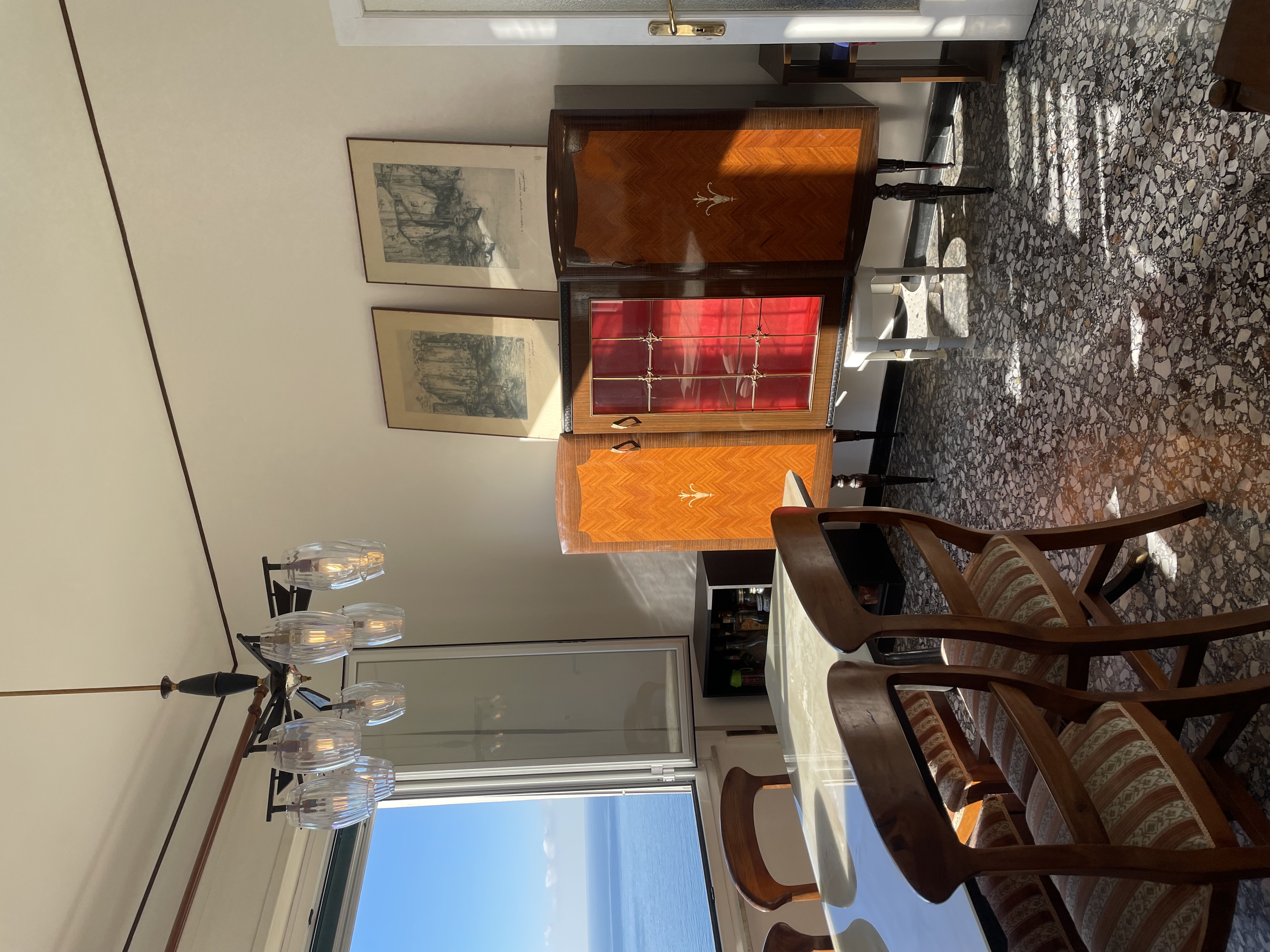 Camogli appartamento con giardino e vista da sogno sul mare