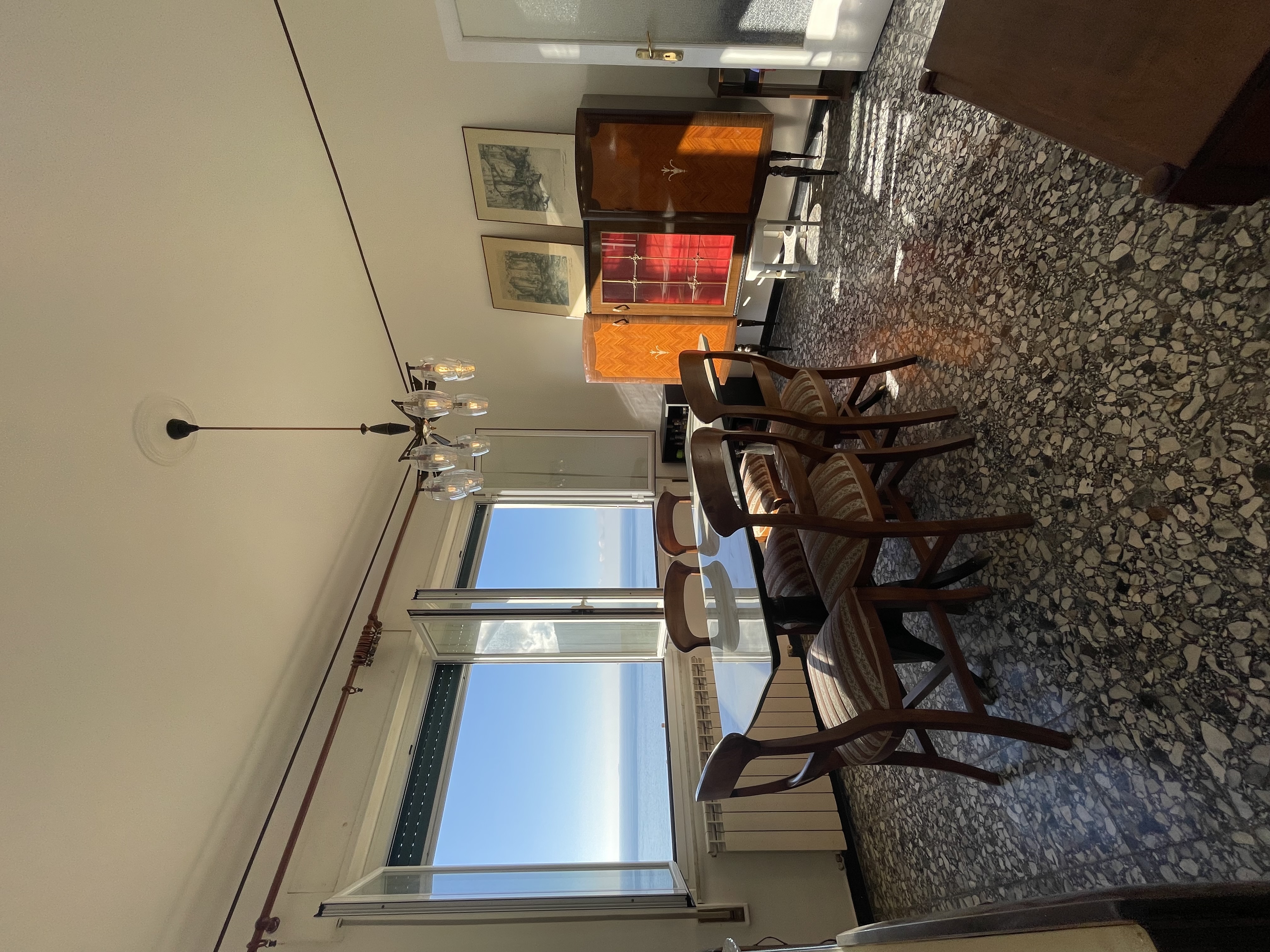 Camogli appartamento con giardino e vista da sogno sul mare