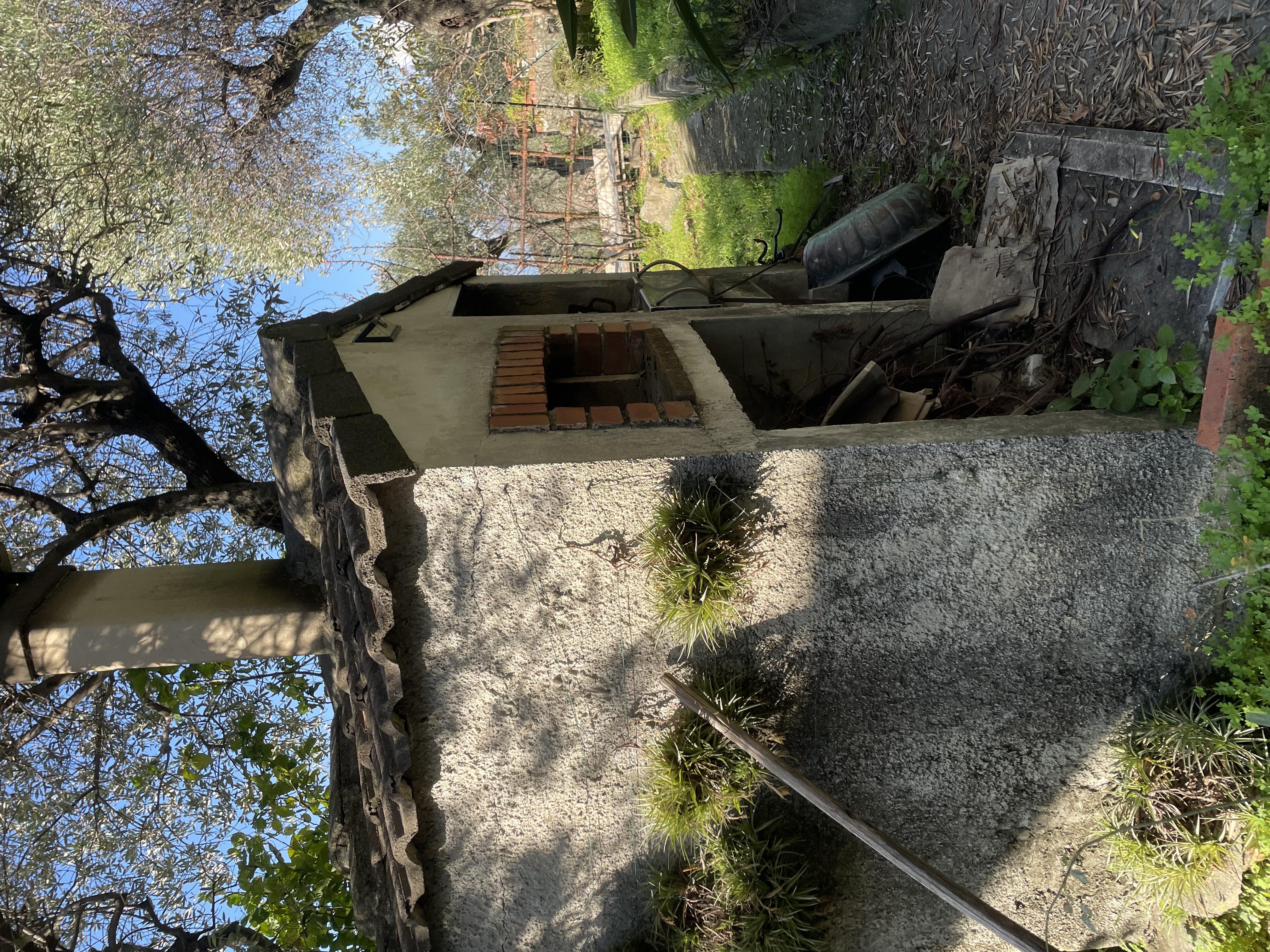 Camogli appartamento con giardino e vista da sogno sul mare