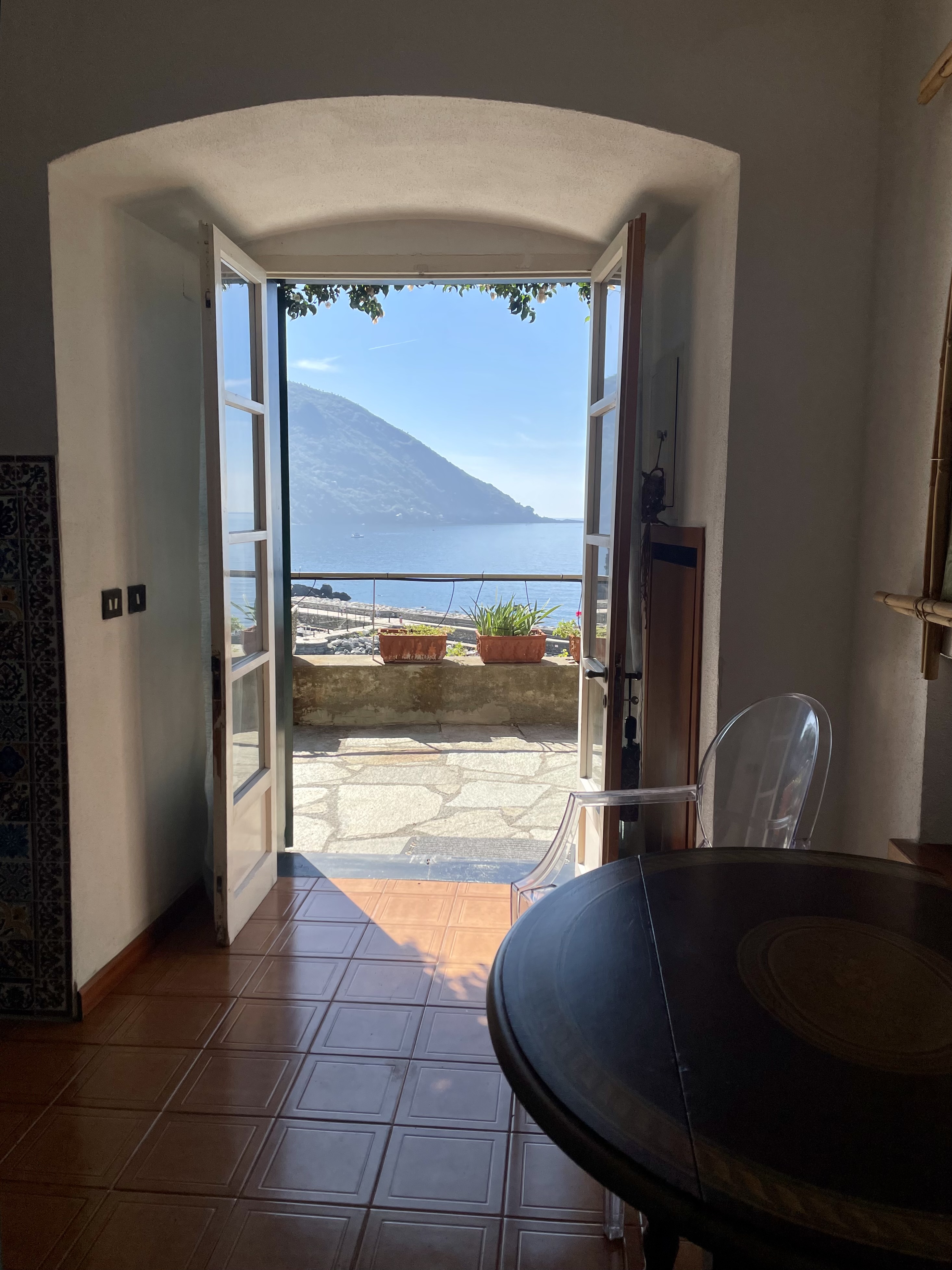 Camogli indimenticabile terrazza a picco sul mare