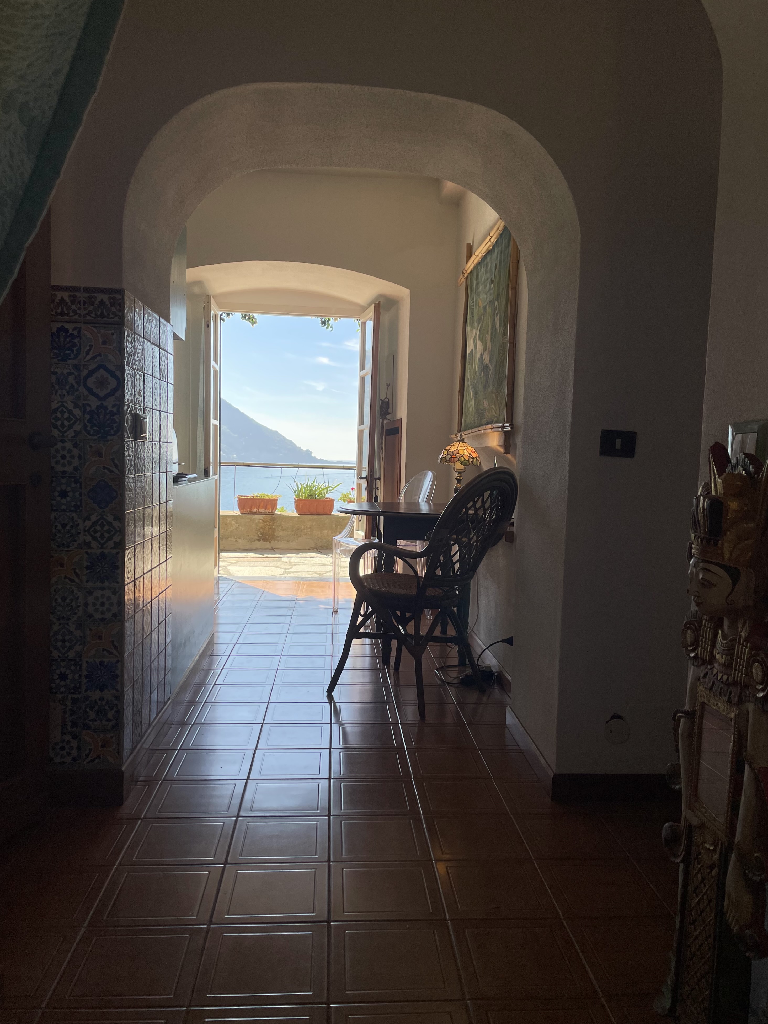 Camogli indimenticabile terrazza a picco sul mare