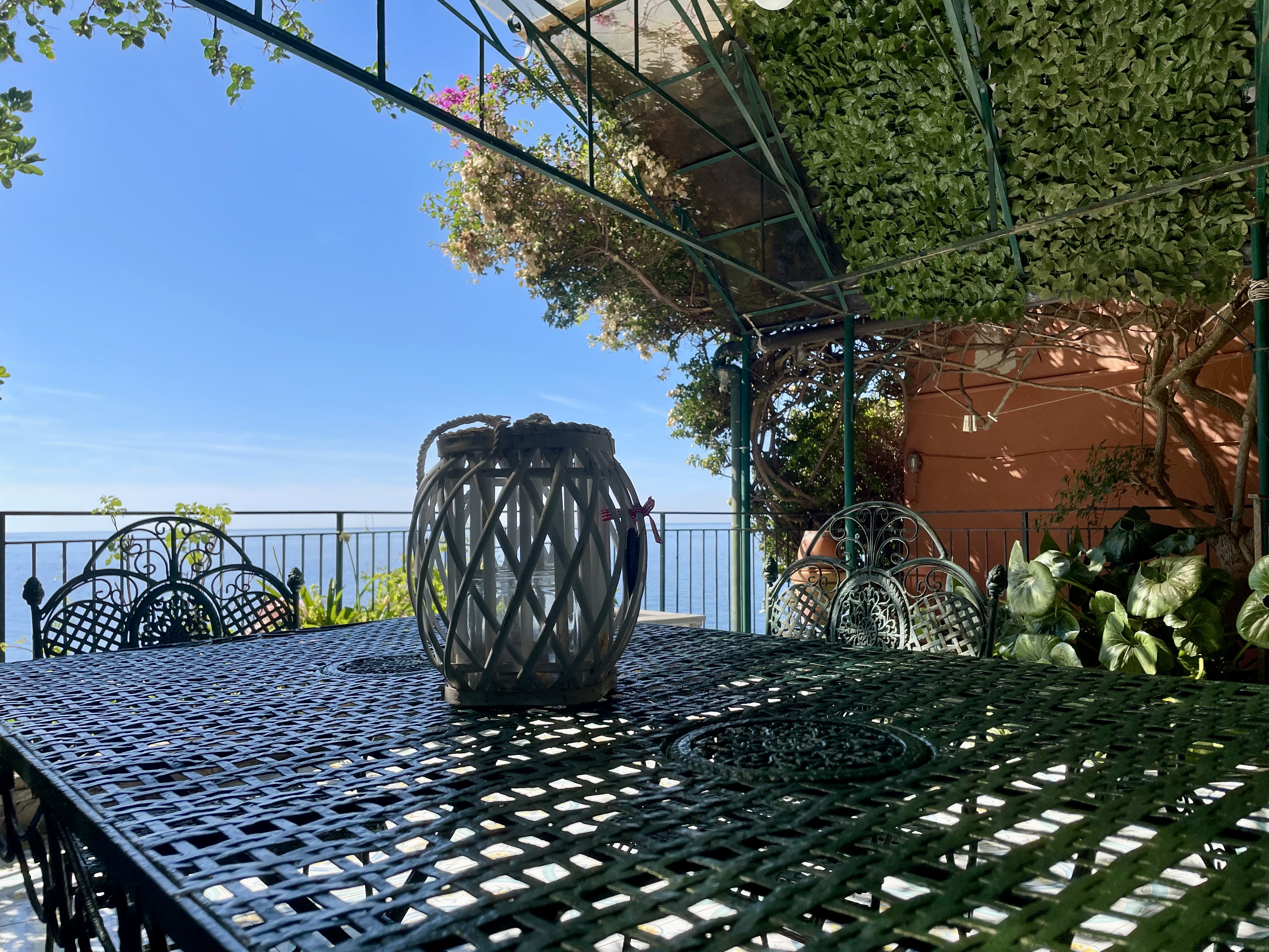 Camogli indimenticabile terrazza a picco sul mare