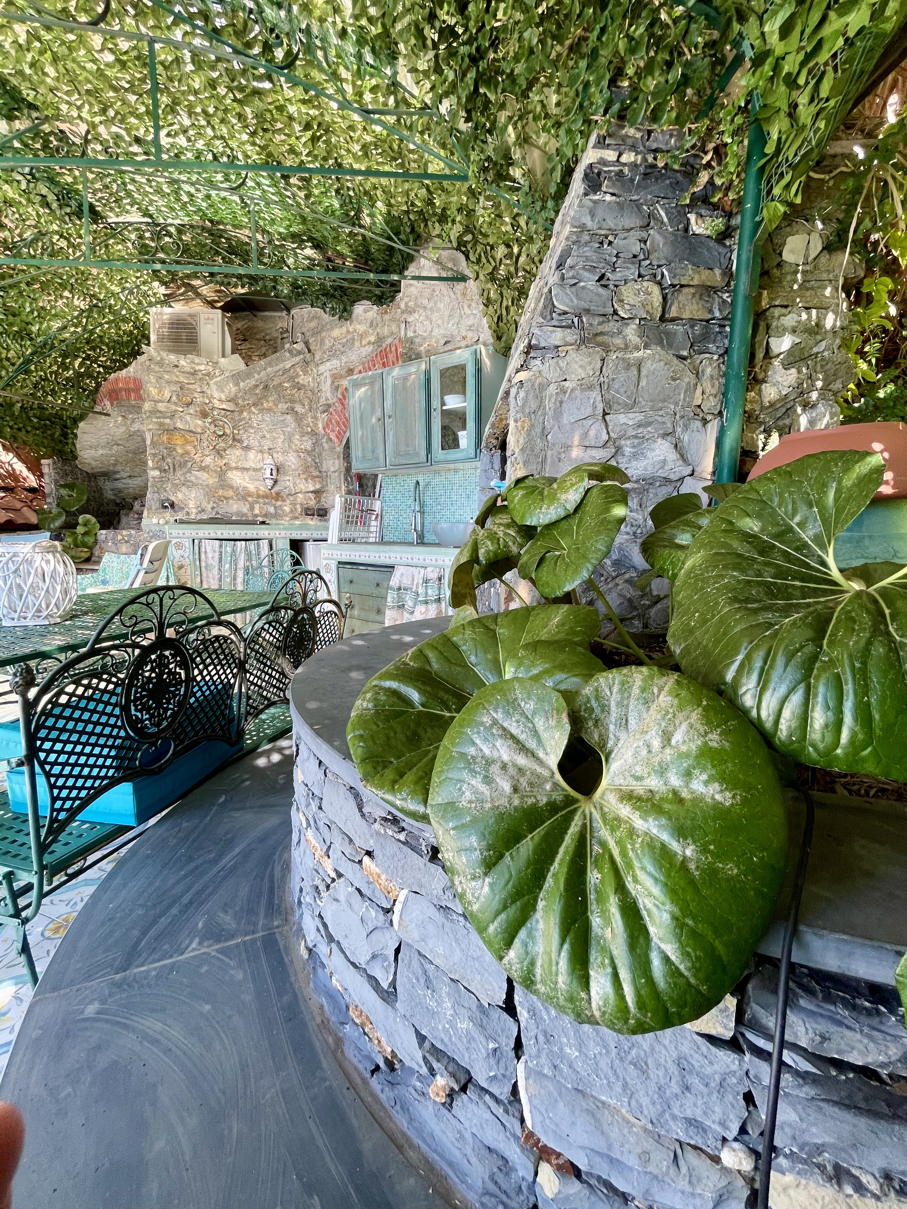 Camogli indimenticabile terrazza a picco sul mare