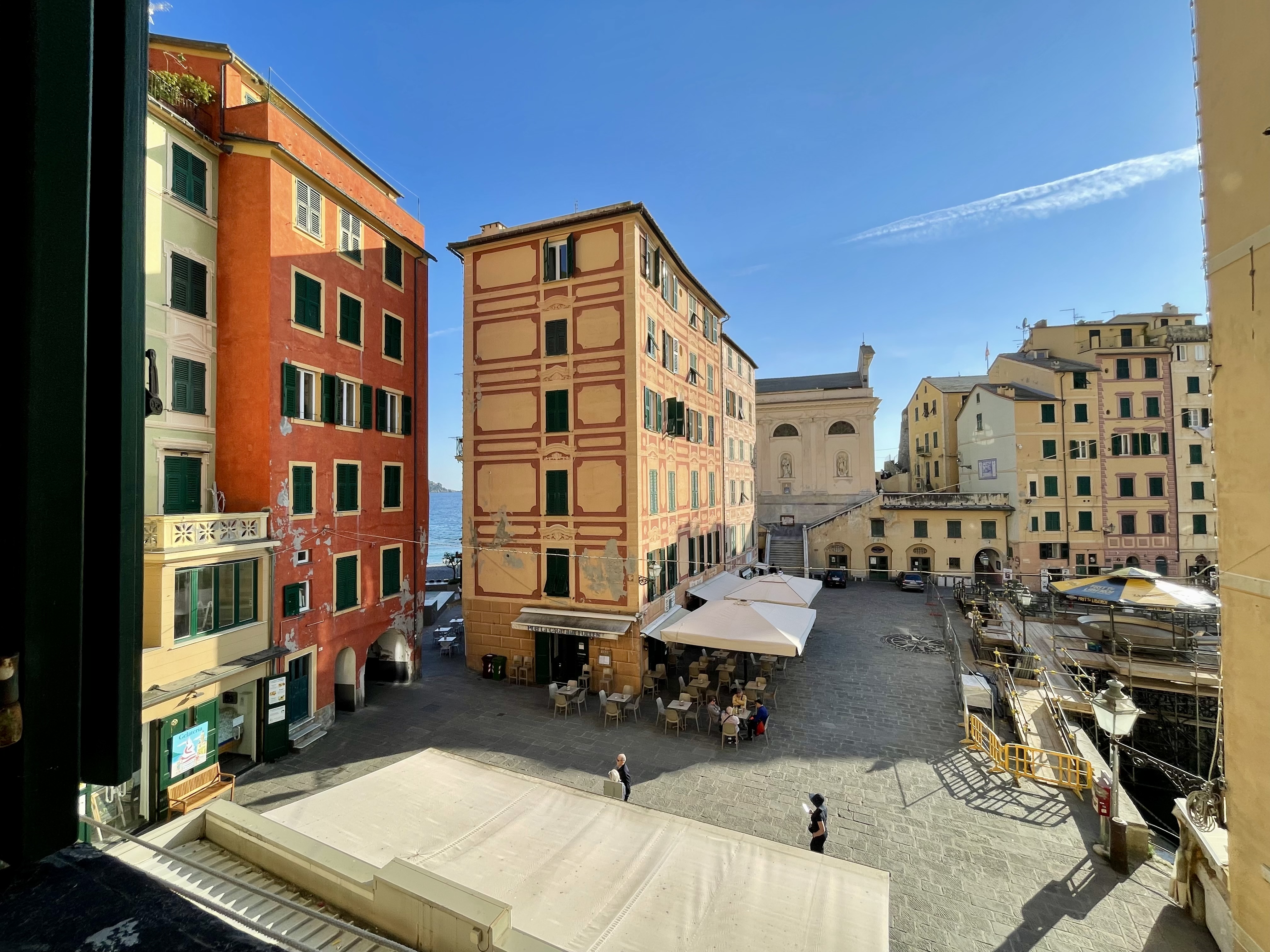 Camogli splendido bilocale sul porticciolo