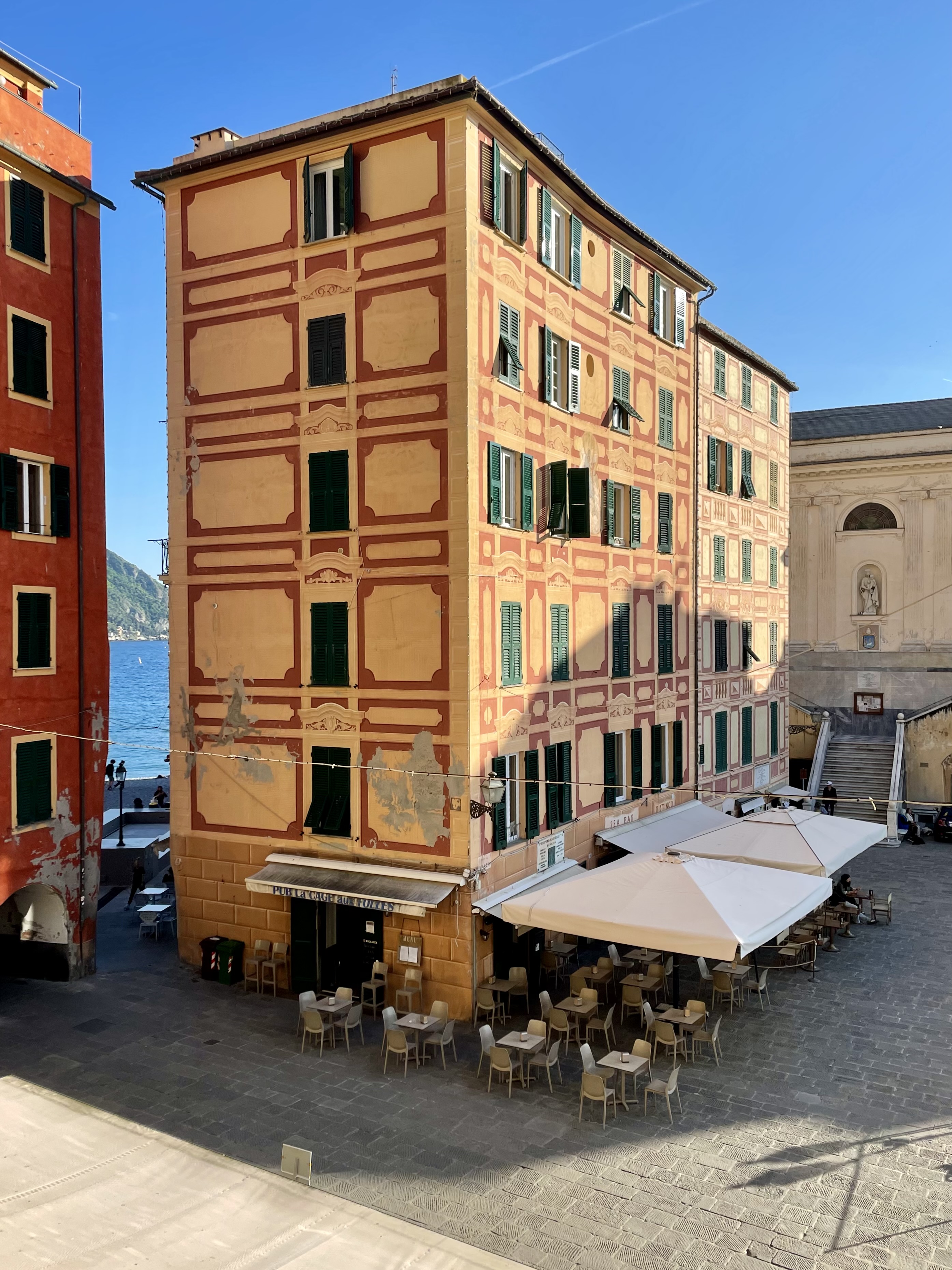 Camogli splendido bilocale sul porticciolo